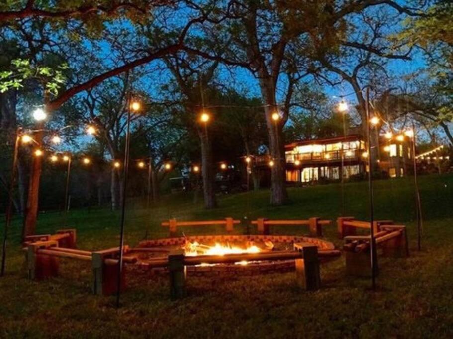 The River Haven - Sleeps 32 - On Guadalupe River Seguin Buitenkant foto