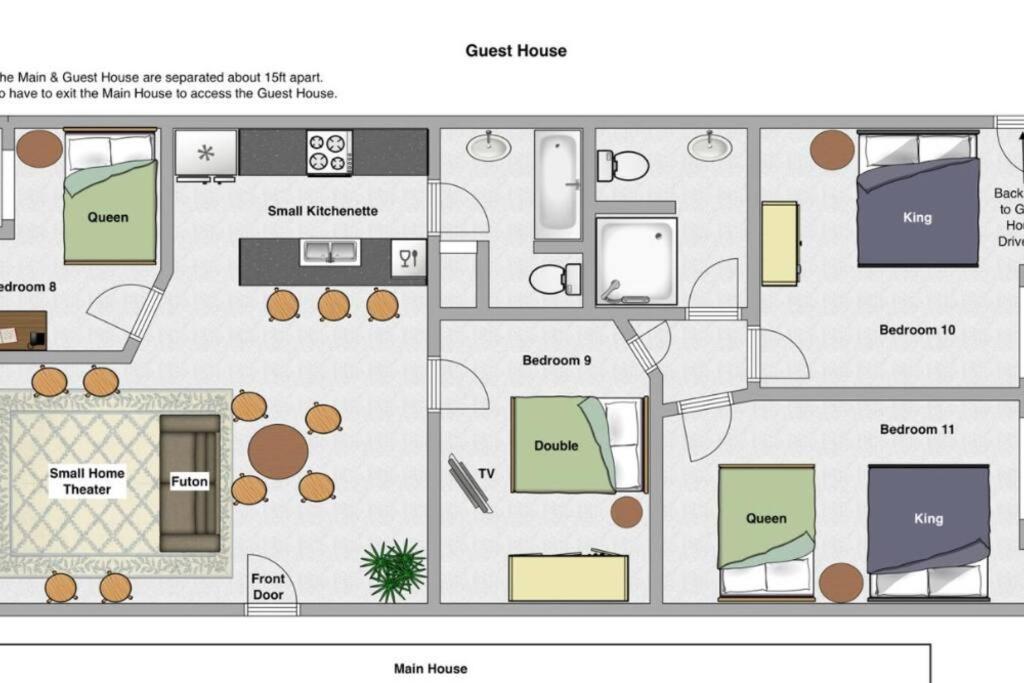 The River Haven - Sleeps 32 - On Guadalupe River Seguin Buitenkant foto
